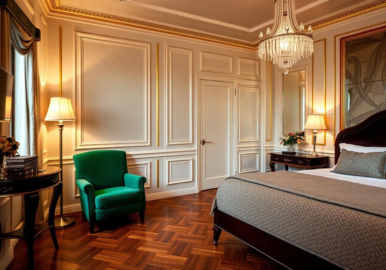 Deluxe Chevron Room